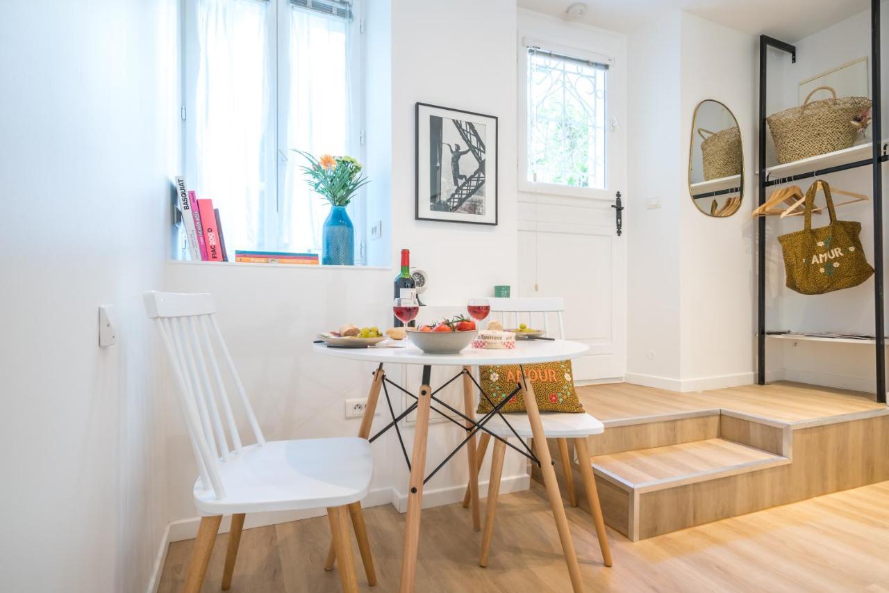 Studio Terrasse Privee 5 Min To Eiffel Tower ปารีส ภายนอก รูปภาพ