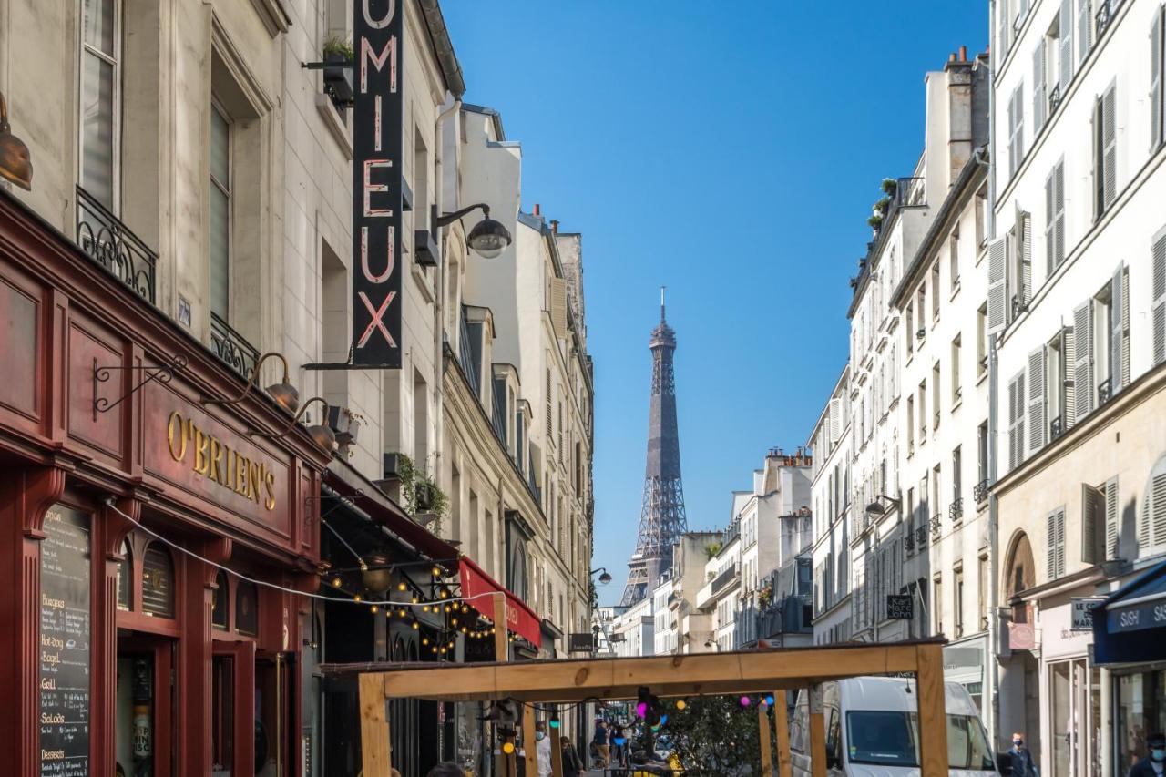 Studio Terrasse Privee 5 Min To Eiffel Tower ปารีส ภายนอก รูปภาพ