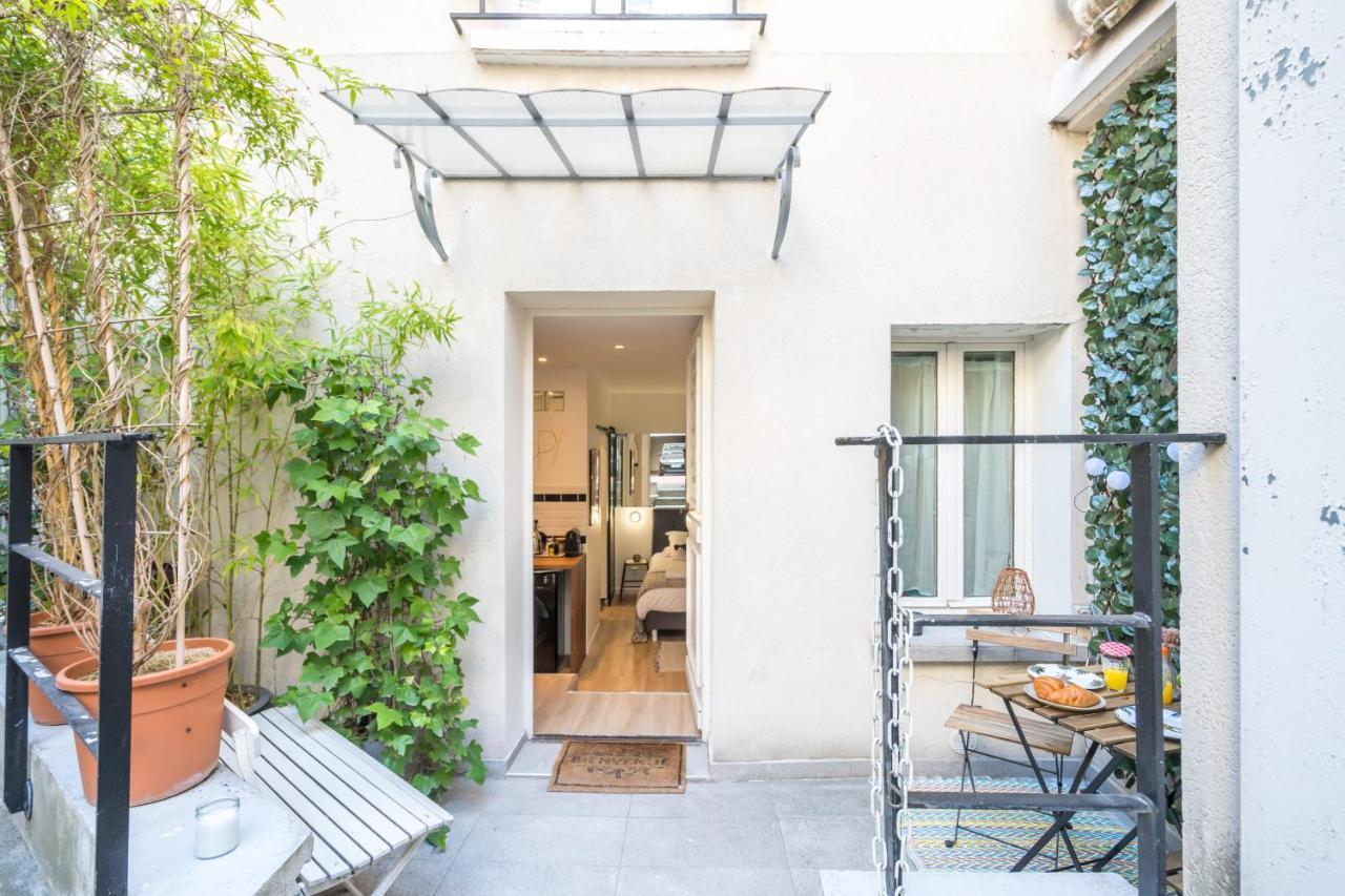 Studio Terrasse Privee 5 Min To Eiffel Tower ปารีส ภายนอก รูปภาพ